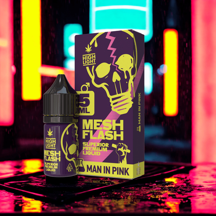 Mesh Flash Superior Blend Liquid Man in Pink 5ml