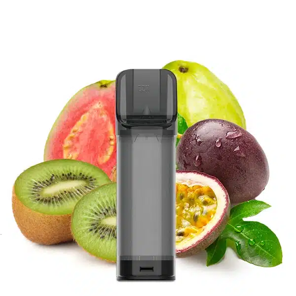 Elfbar_Elfa_Pod_Kiwi_Passions_Fruit_Guava Elfbar Elfa - Pod - Kiwi Passion Fruit Guava 2% Nikotin 600 Züge (2 Pods)
