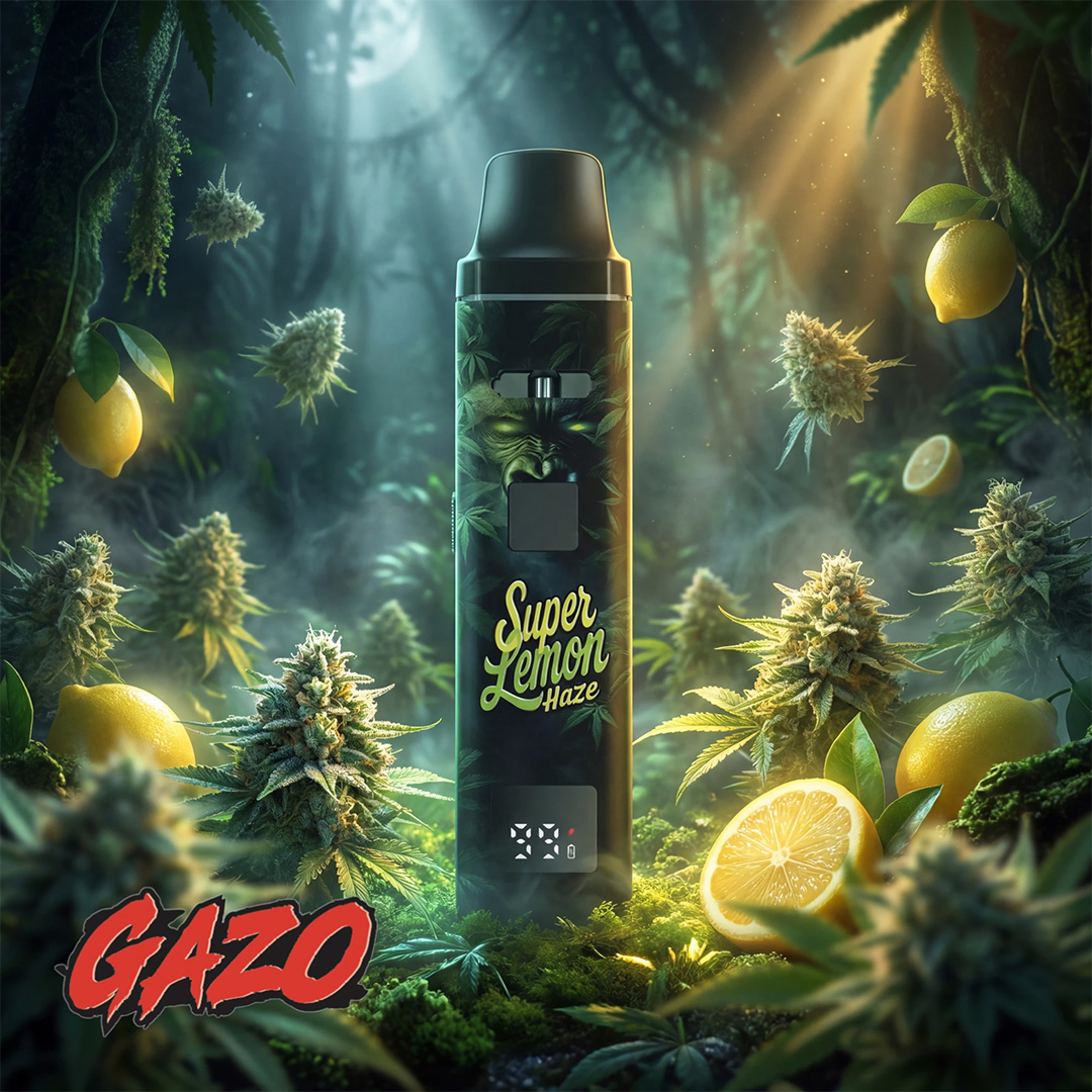 GZUZ GAZO H3BTA Pro Superior Blend Vape Super Lemon Haze 1ml