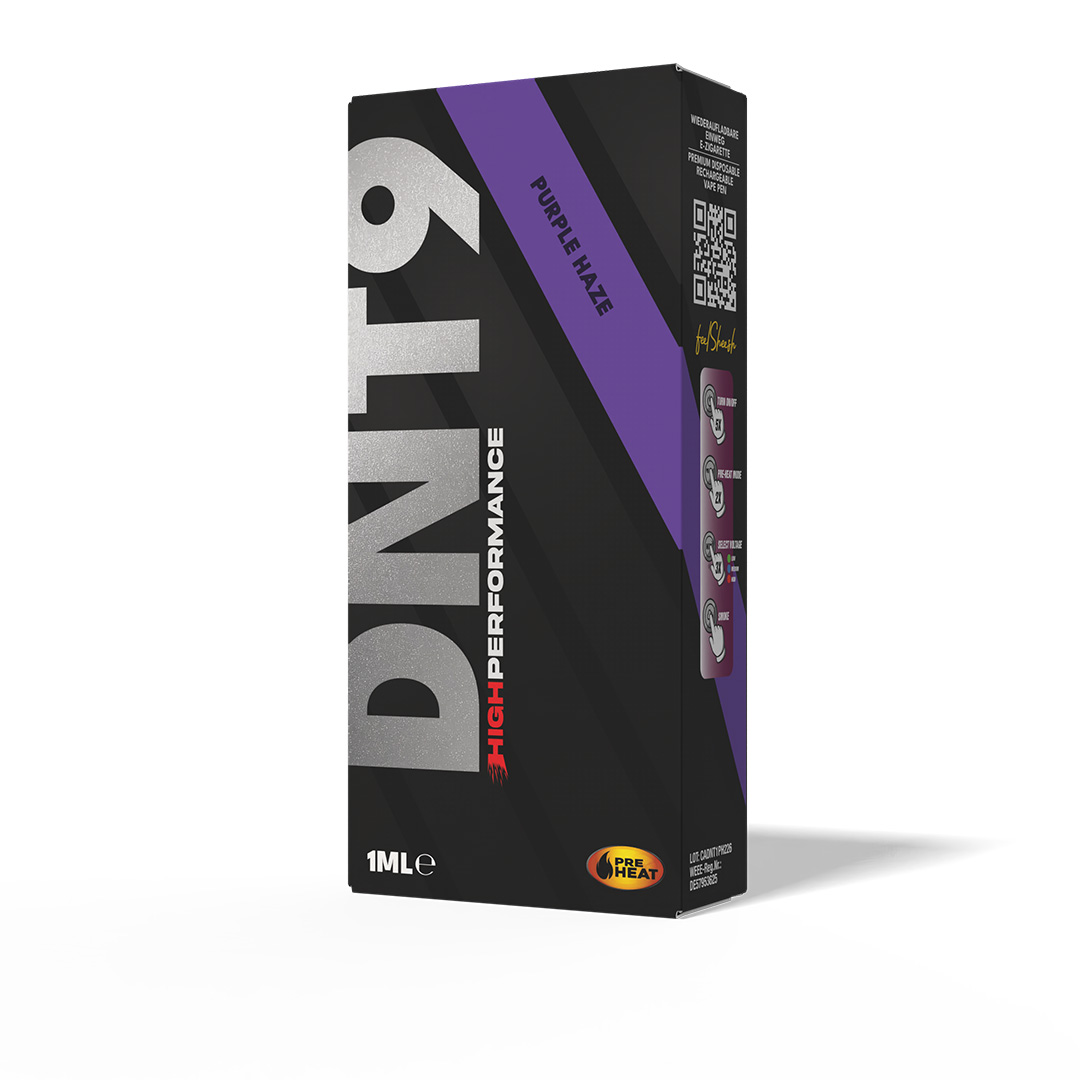 High Performance DNT-9 Vape Purple Haze 1ml