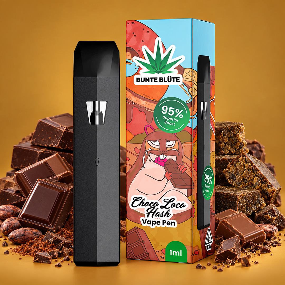 Bunte Blüte Superior Blend Vape Choco Loco Hash