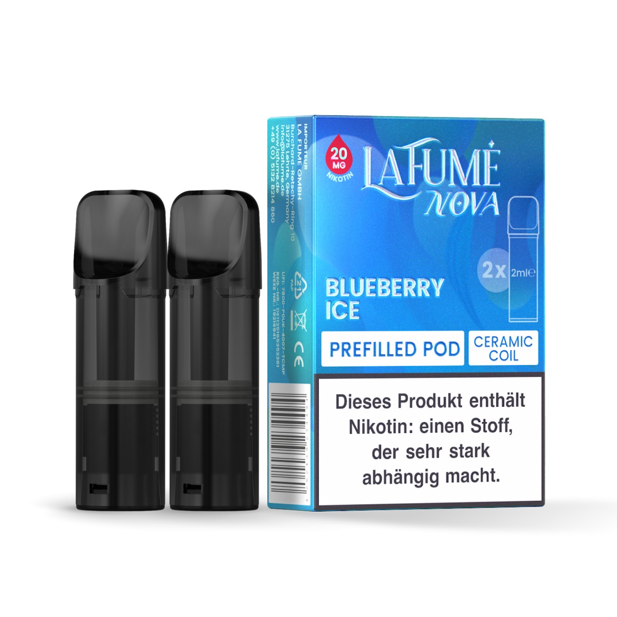 La Fume Nova Pod Blueberry Ice