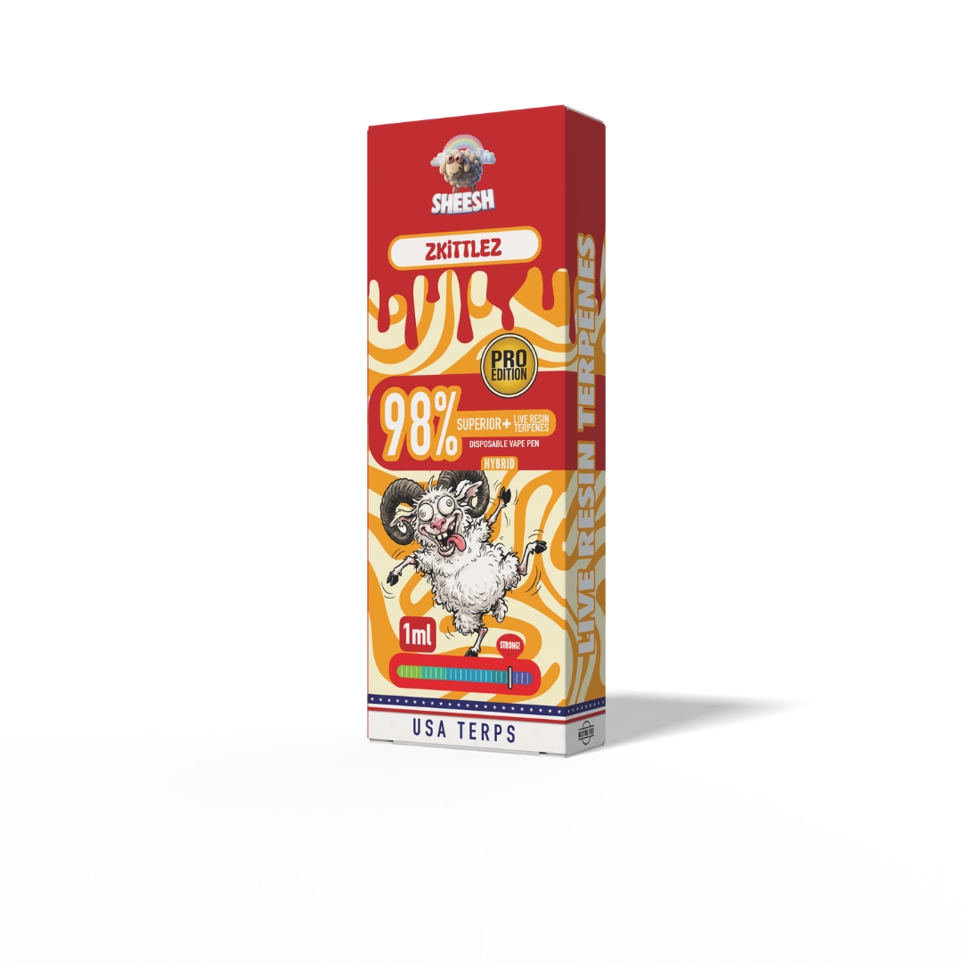 Sheesh Superior Pro Vape Zkittlez 1ml Sheesh Superior Pro Vape Zkittlez 1ml