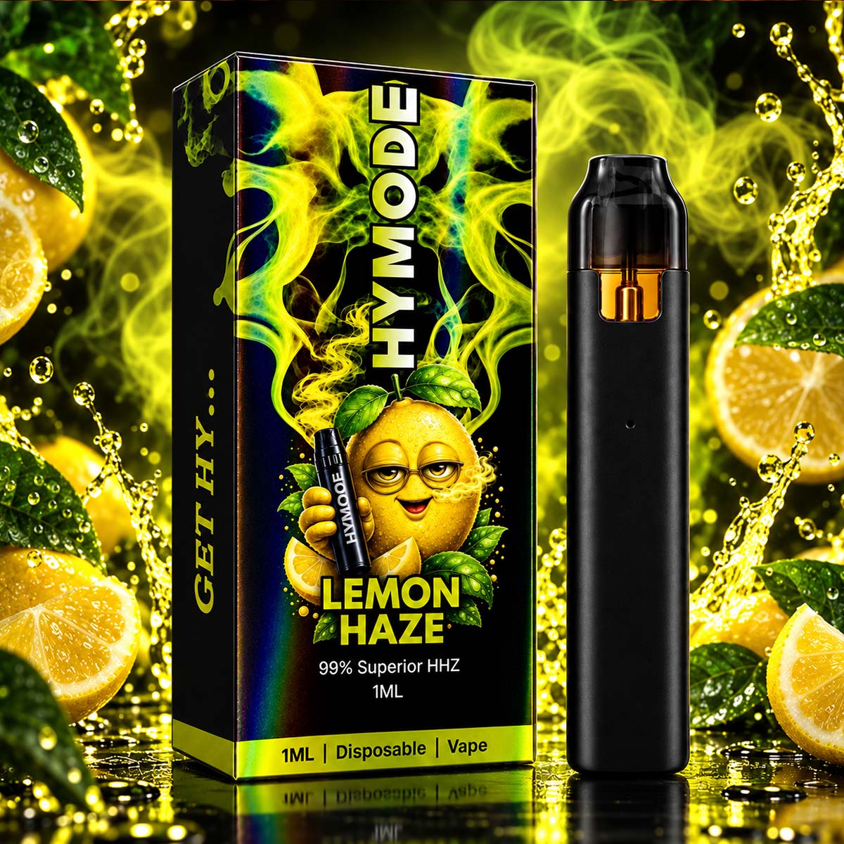 Hymode Lemon Haze HHZ Vape 1ml Hymode Lemon Haze HHZ Vape 1ml
