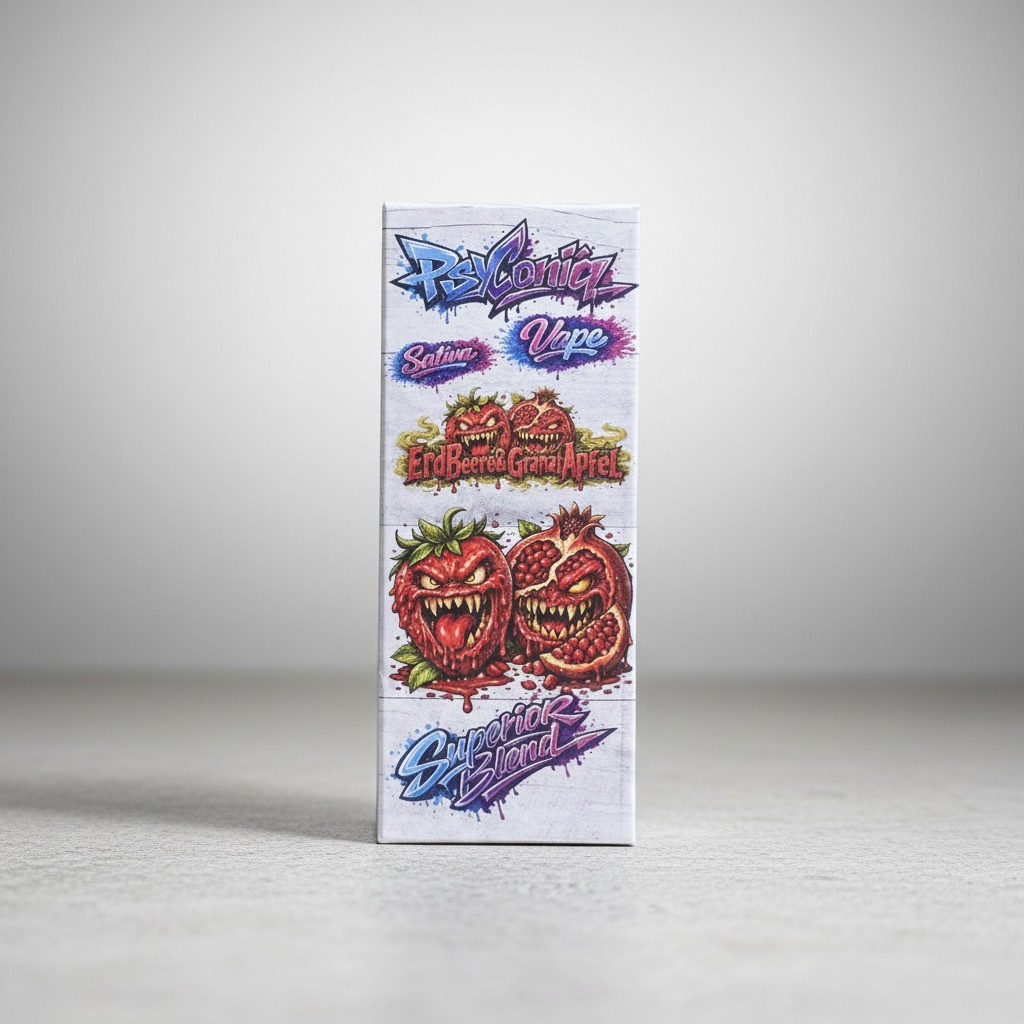 Psyconia Superior Blend Vape Erdbeere Granatapfel 1ml Psyconia Superior Blend Vape Erdbeere Granatapfel 1ml