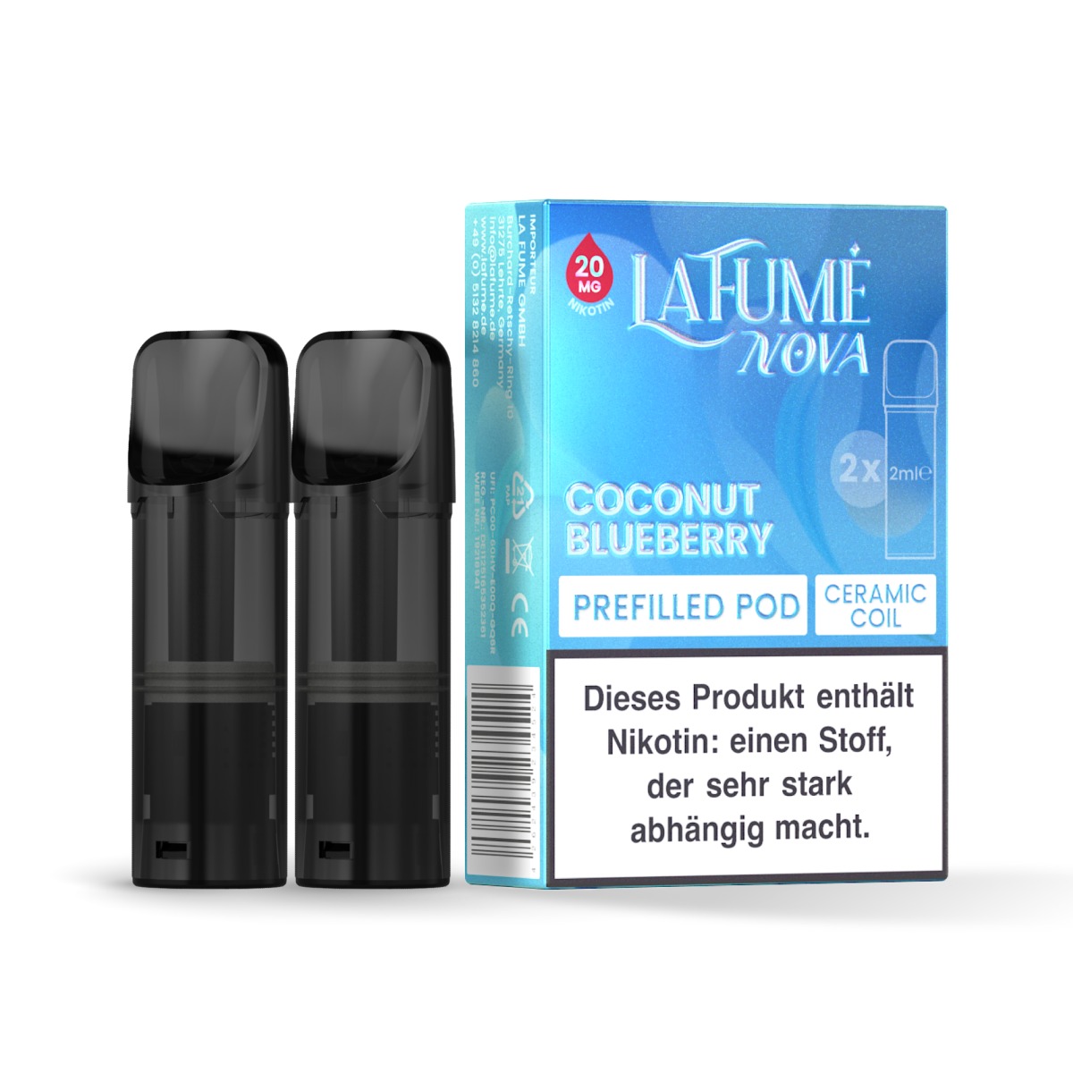 La Fume Nova Pod Coconut Blueberry
