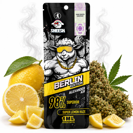 Sheesh Superior Vape Berlin Edition Alexander Air 1ml Sheesh Superior Vape Berlin Edition Alexander Air 1ml