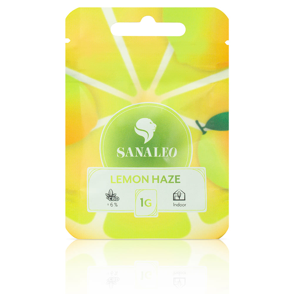 Sanaleo CBD Blüte Lemon Haze 1g Sanaleo CBD Blüte Lemon Haze 1g