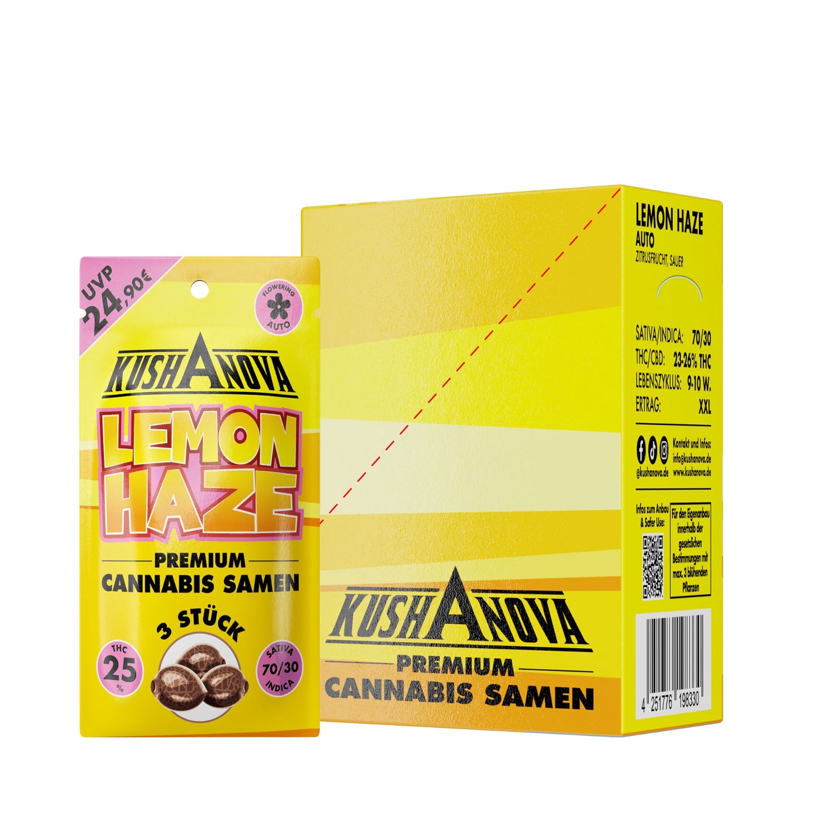 Kushanova Cannabissamen Lemon Haze