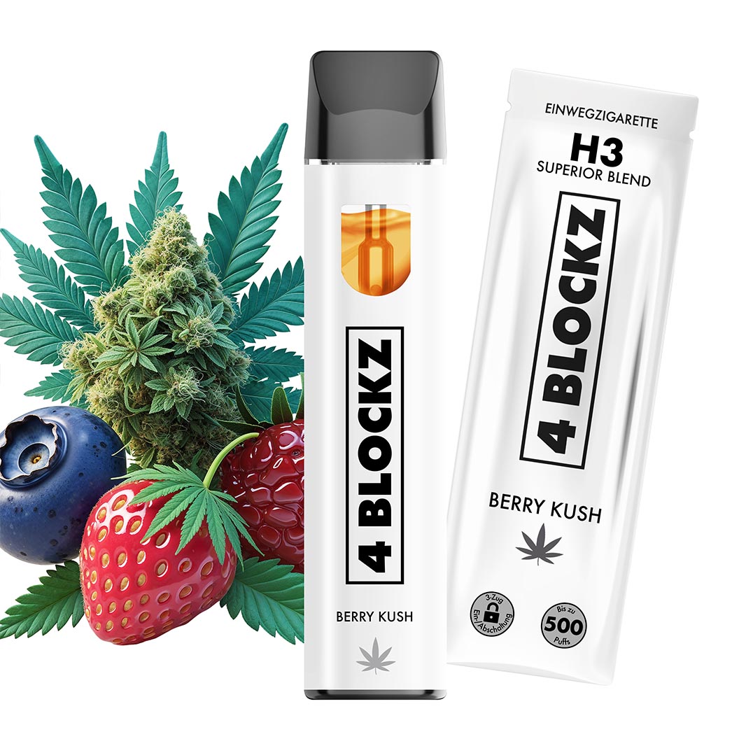4 Blockz H3 Berry Kush