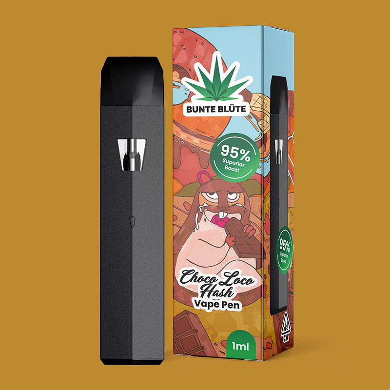 Bunte Blüte Superior Blend Vape Choco Loco Hash Bunte Blüte Superior Blend Vape Choco Loco Hash