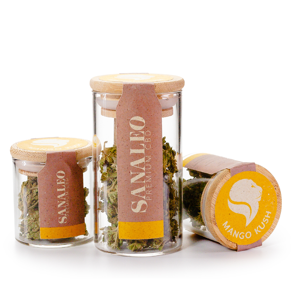 Sanaleo CBD Blüte Mango Kush 2g Sanaleo CBD Blüte Mango Kush 2g