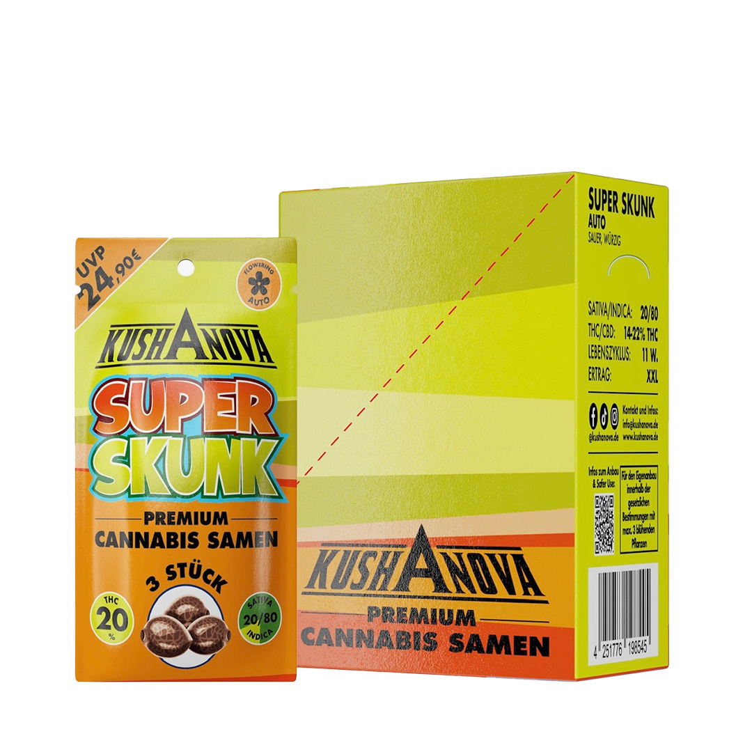 Kushanova Cannabissamen Super Skunk