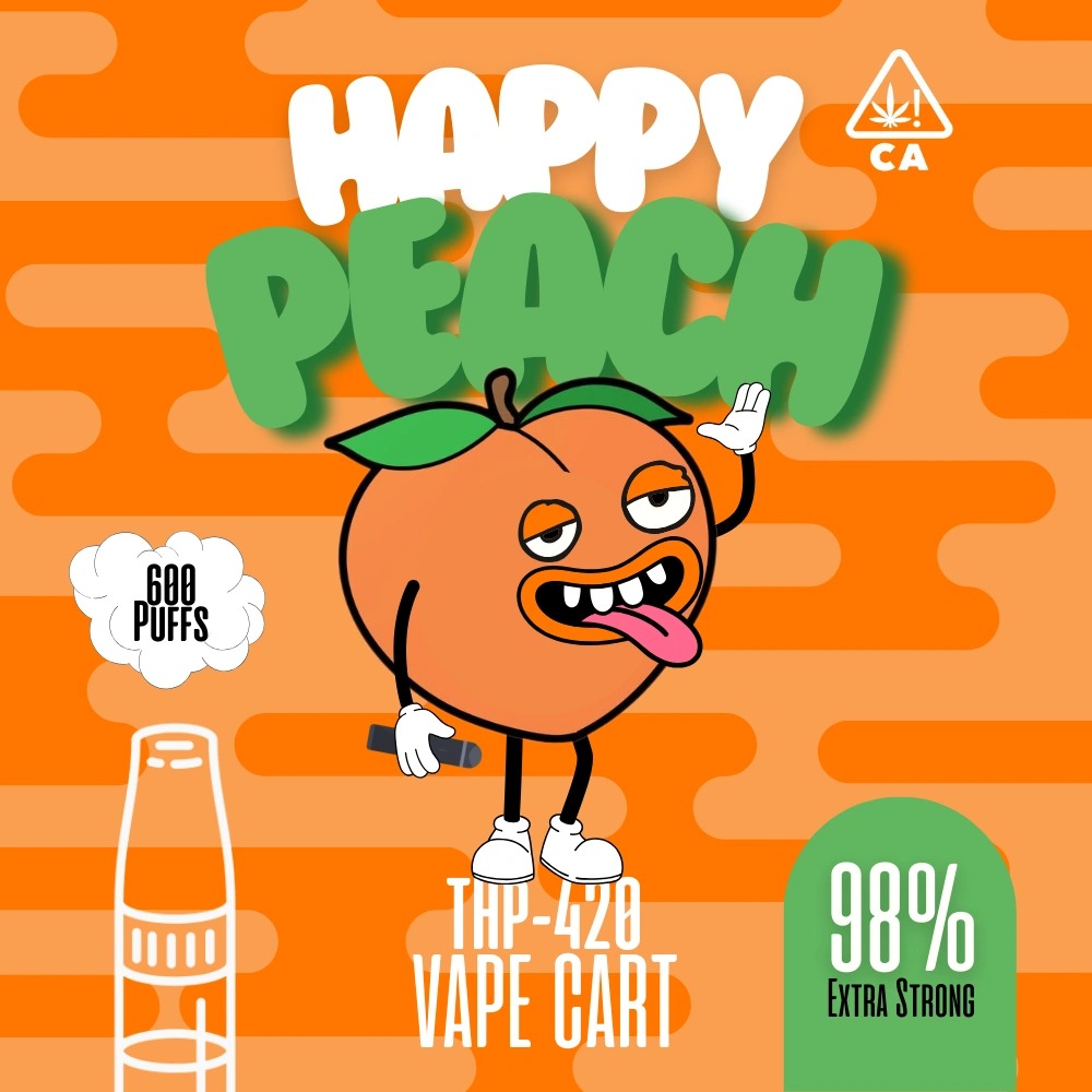 Highappy THP420 Kartusche - Happy Peach 1ml