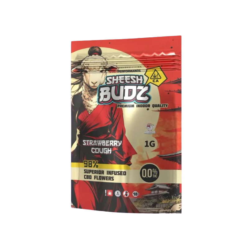 Sheesh BudZ Superior Blüte Strawberry Cough 1g Sheesh BudZ Superior Blüte Strawberry Cough 1g