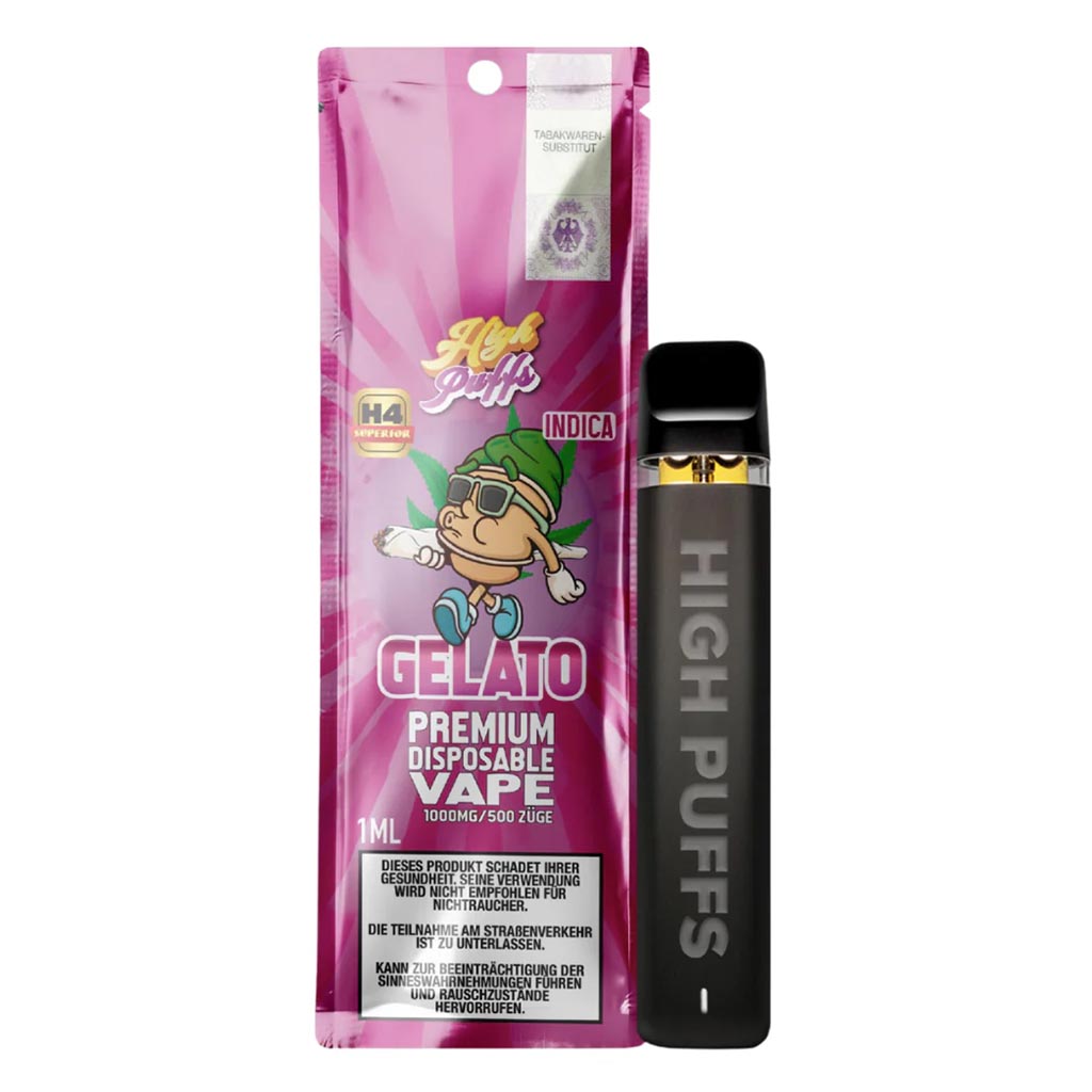High Puffs H4 Superior Vape Gelato 1ml