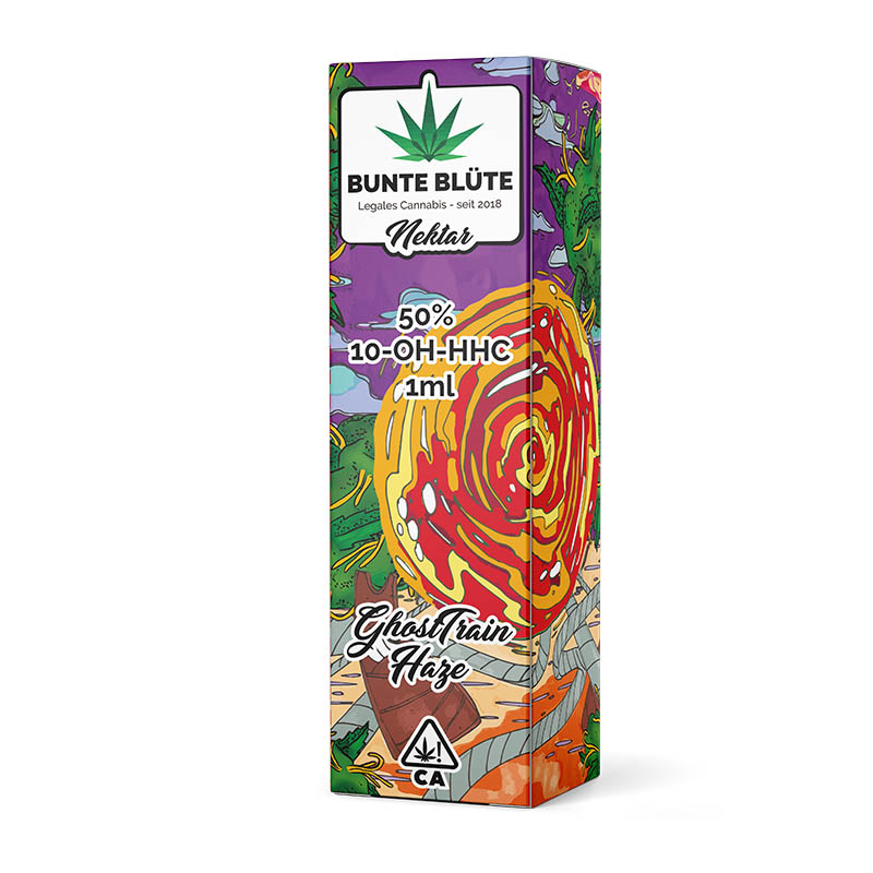Bunte Blüte 10-OH-HHC Vape Ghost Train Haze Bunte Blüte 10-OH-HHC Vape Ghost Train Haze