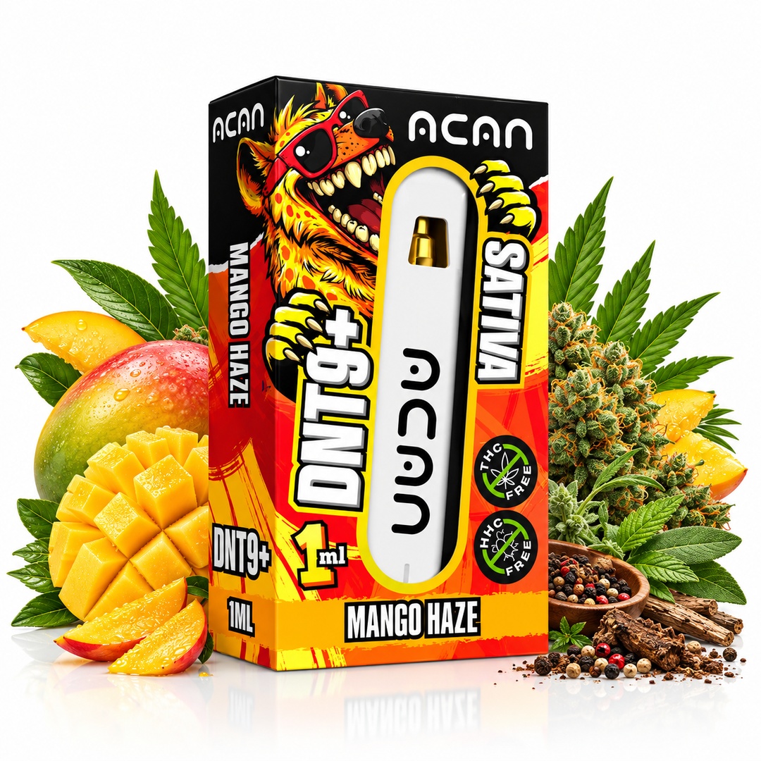 Acan DNT-9+ Vape Mango Haze 1ml