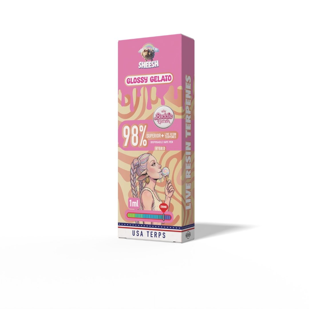 Sheesh Superior Pro Vape Glossy Gelato 1ml
