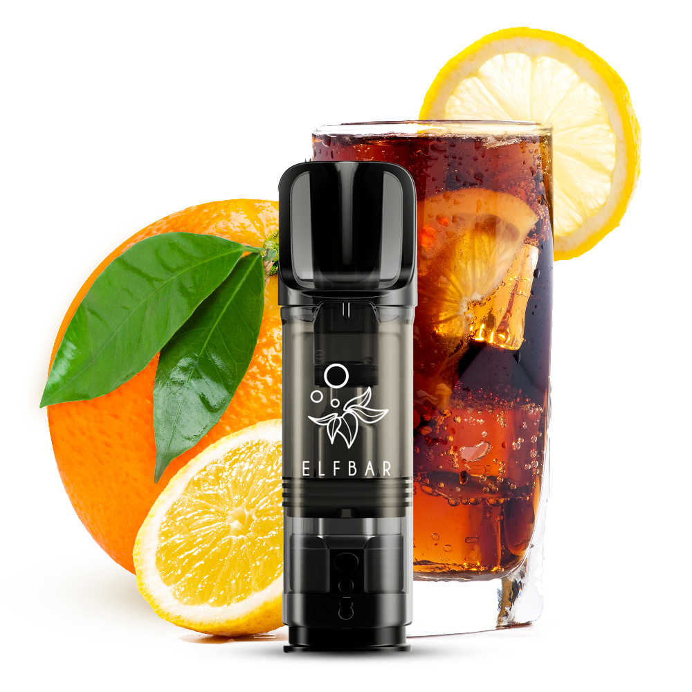 Elfbar Elfa Vape Pod Cola and Orange 2 Pods