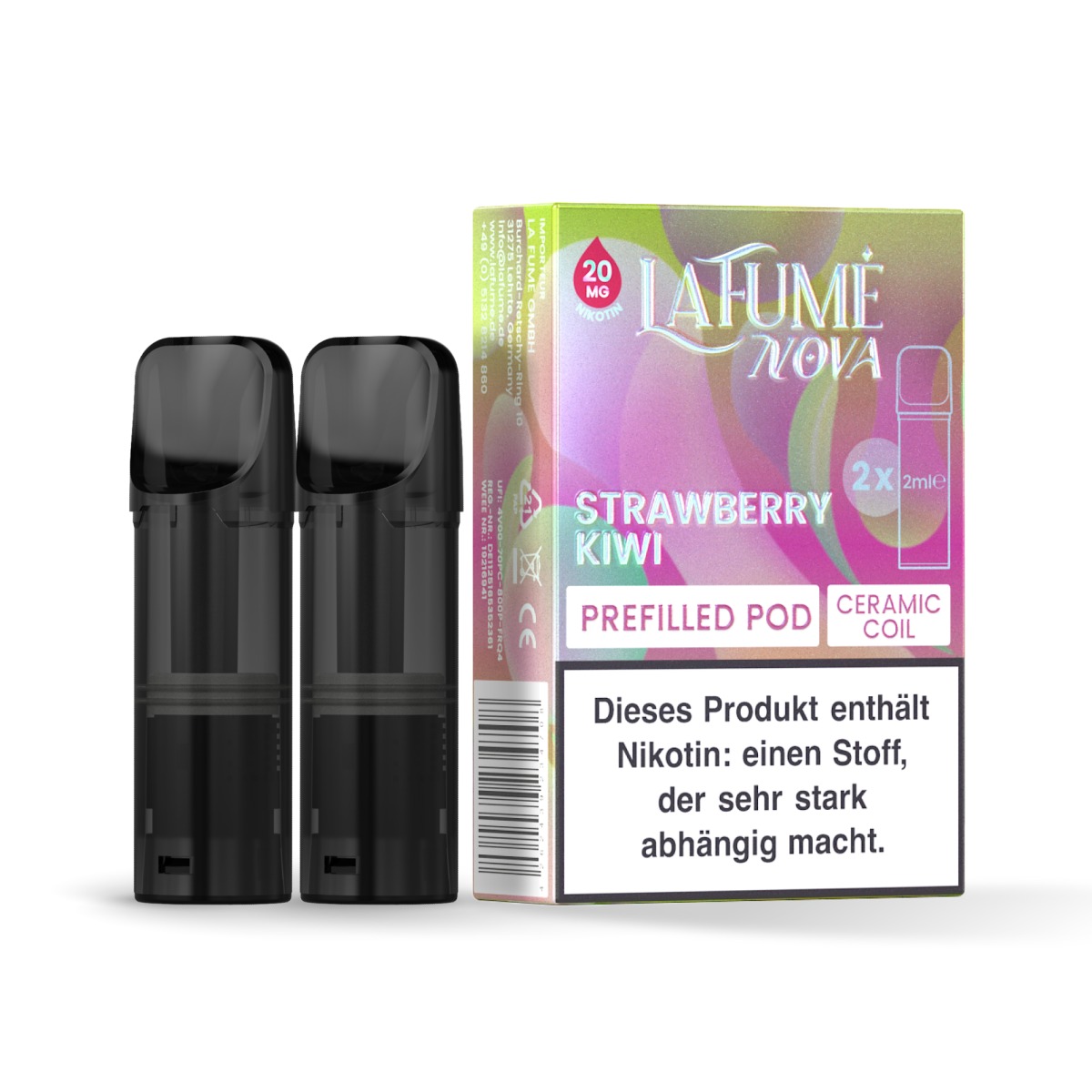 La Fume Nova Pod Strawberry Kiwi La Fume Nova Pod Strawberry Kiwi