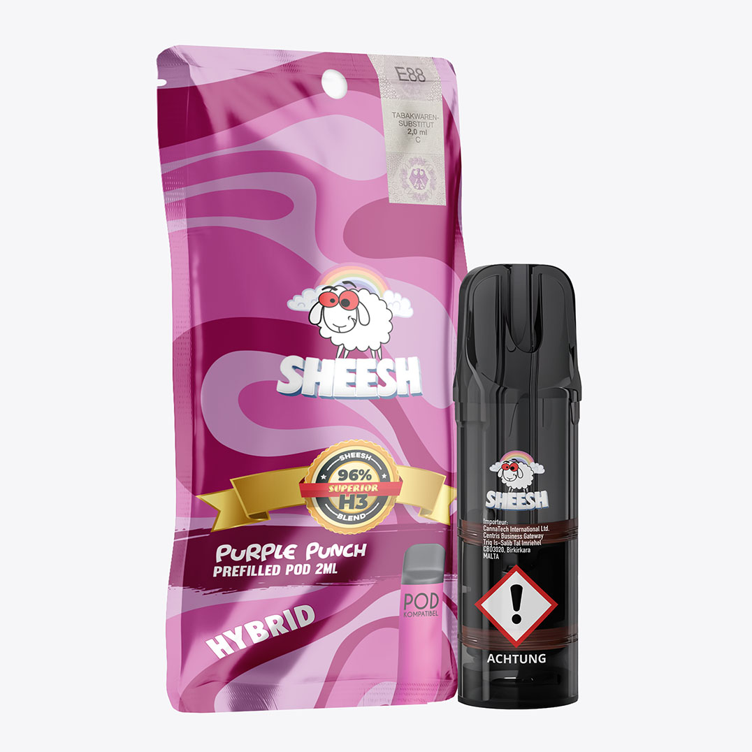 Sheesh 10-OH H3 Superior Blend Pod Purple Punch