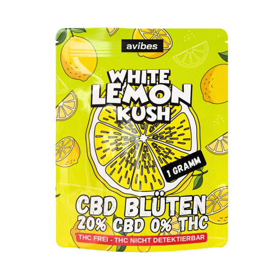 avibes CBD Blüte White Lemon Kush 1g