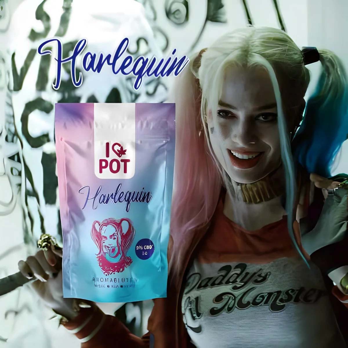 I Love Pot CBD Blüte Harlequin 1g