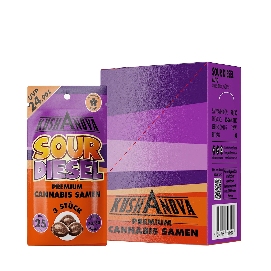Kushanova Cannabissamen Sour Diesel