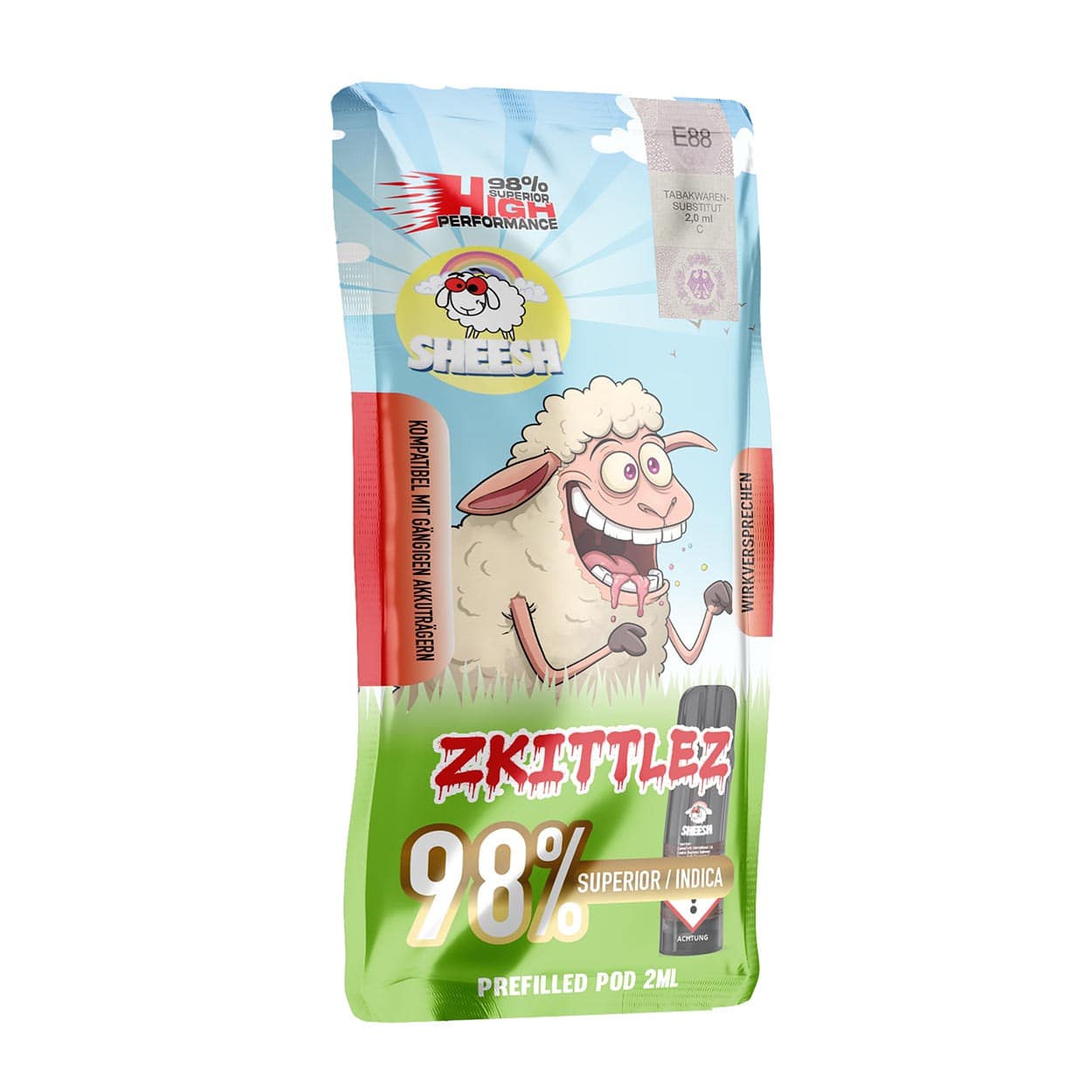 Sheesh Skittlez Superior Signature Pod 2ml