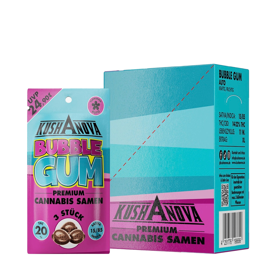 Kushanova Cannabissamen Bubble Gum