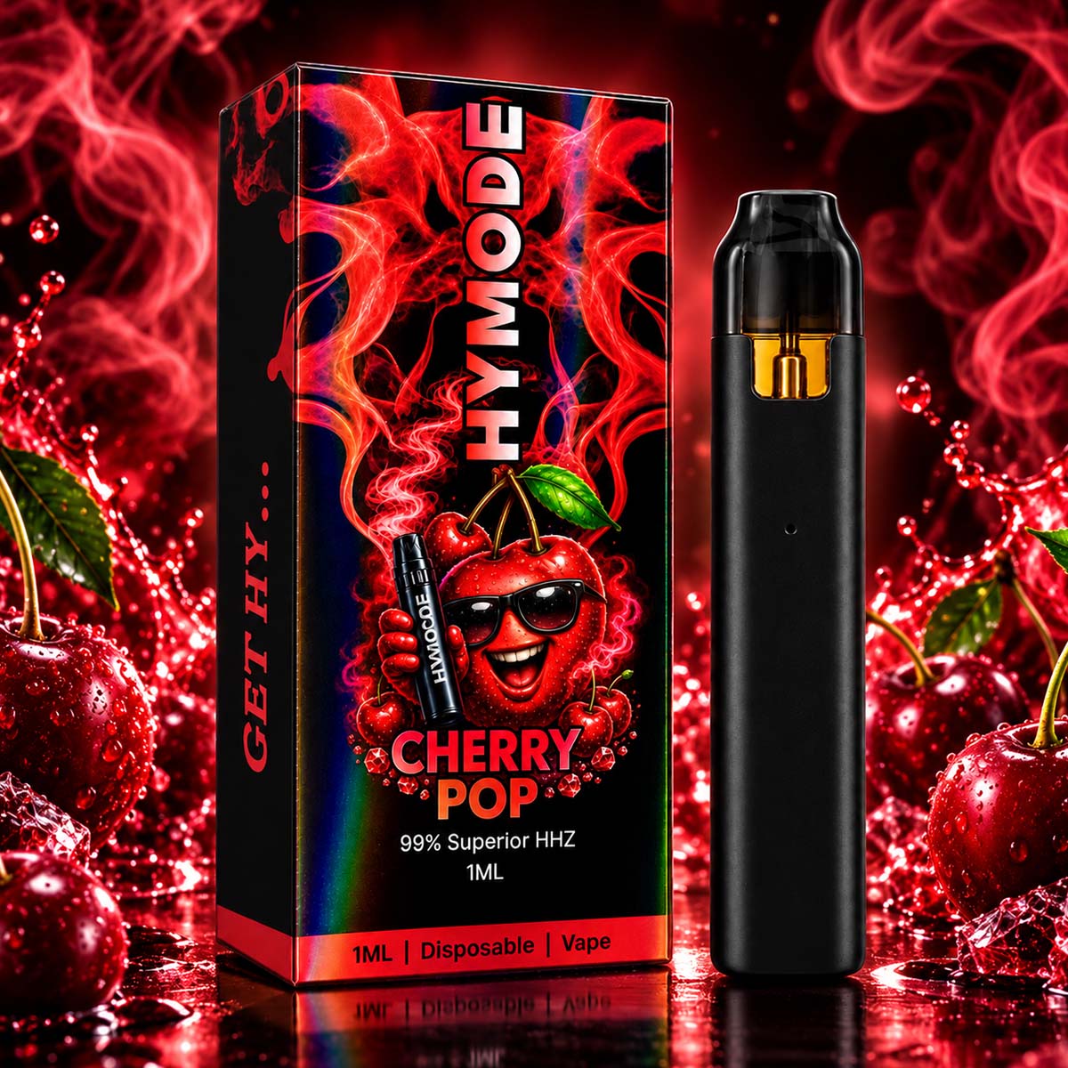 Hymode Cherry Pop HHZ Vape 1ml Hymode Cherry Pop HHZ Vape 1ml