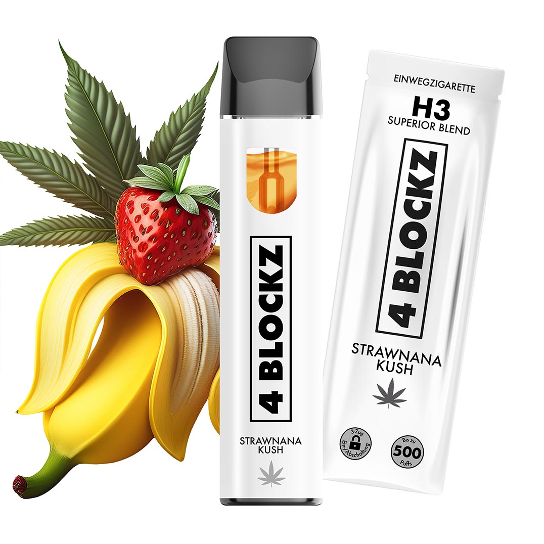 4 Blockz H3 Strawnana Kush