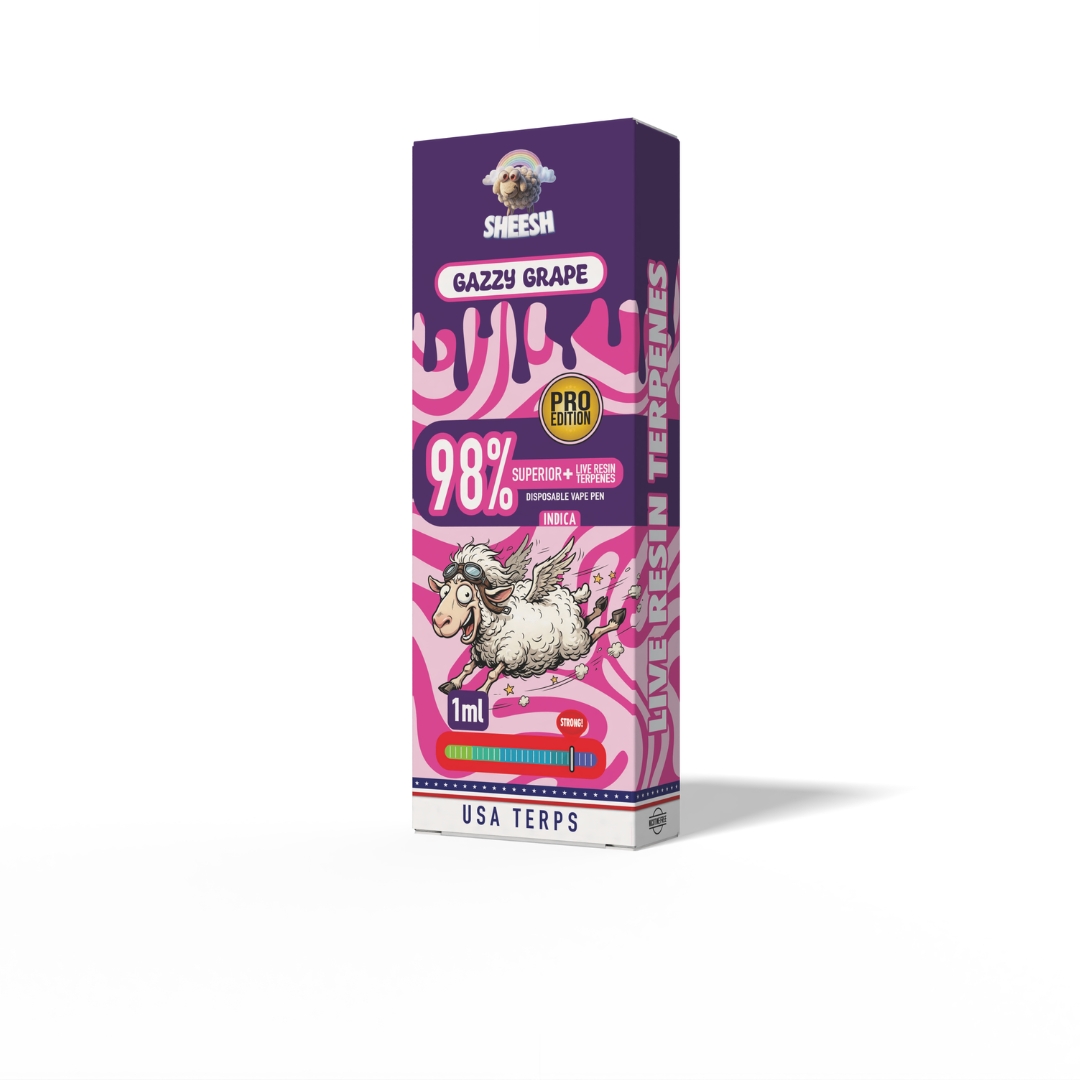 Sheesh Superior Pro Vape Gazzy Grape 1ml
