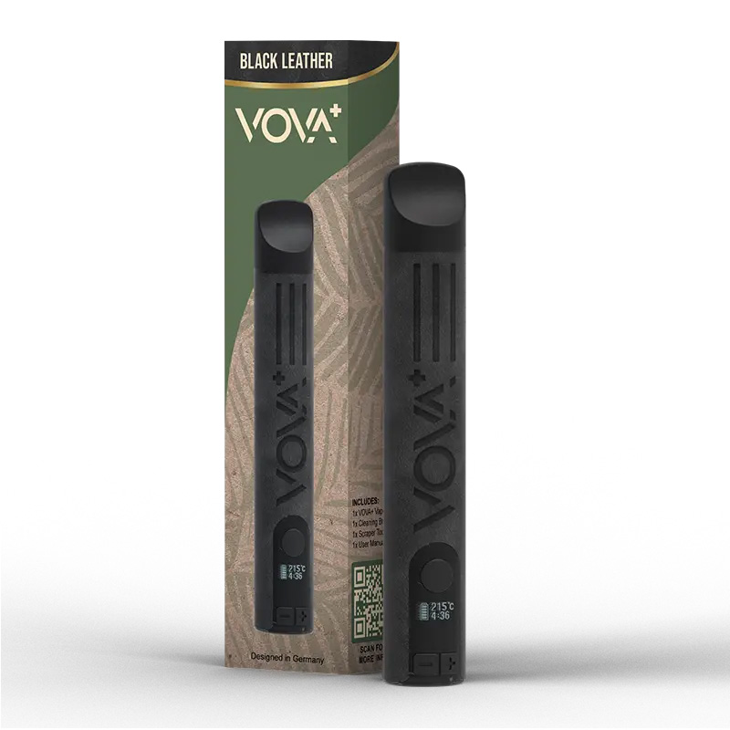 Vova Plus Volks Vaporizer Black Leather
