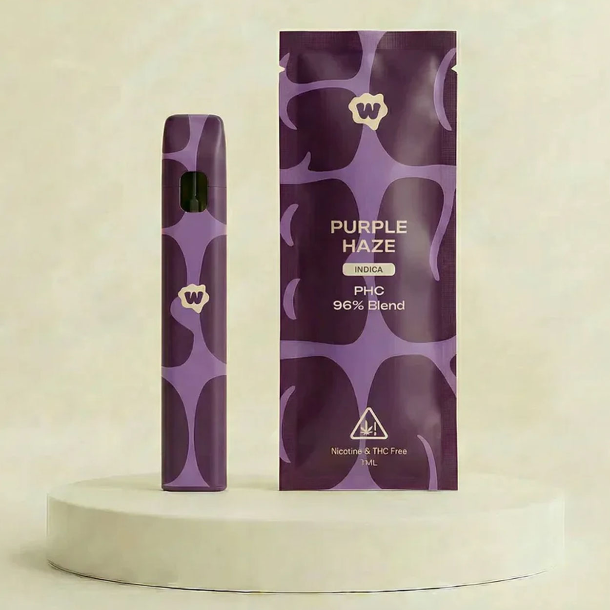 Weed For Friends PHC Vape Purple Haze 1ml Weed For Friends PHC Vape Purple Haze 1ml