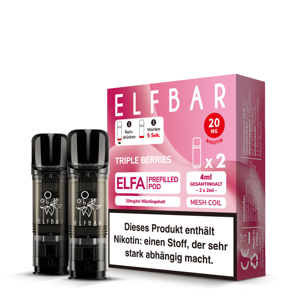 Elfbar Elfa Pod Triple Berries 2er Pack