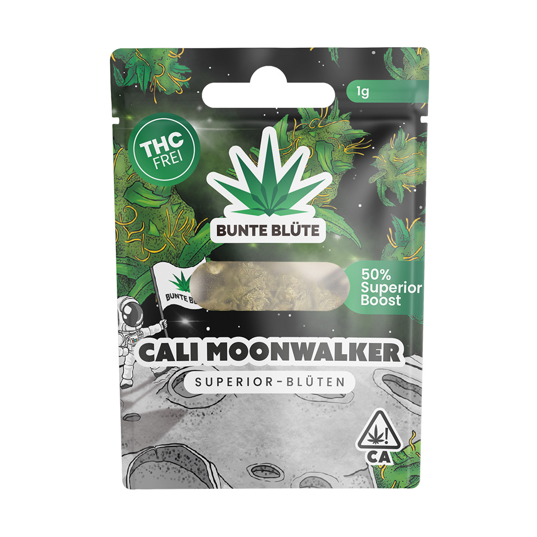 Bunte Blüte Superior Blend Blüte Cali Moonwalker 1g