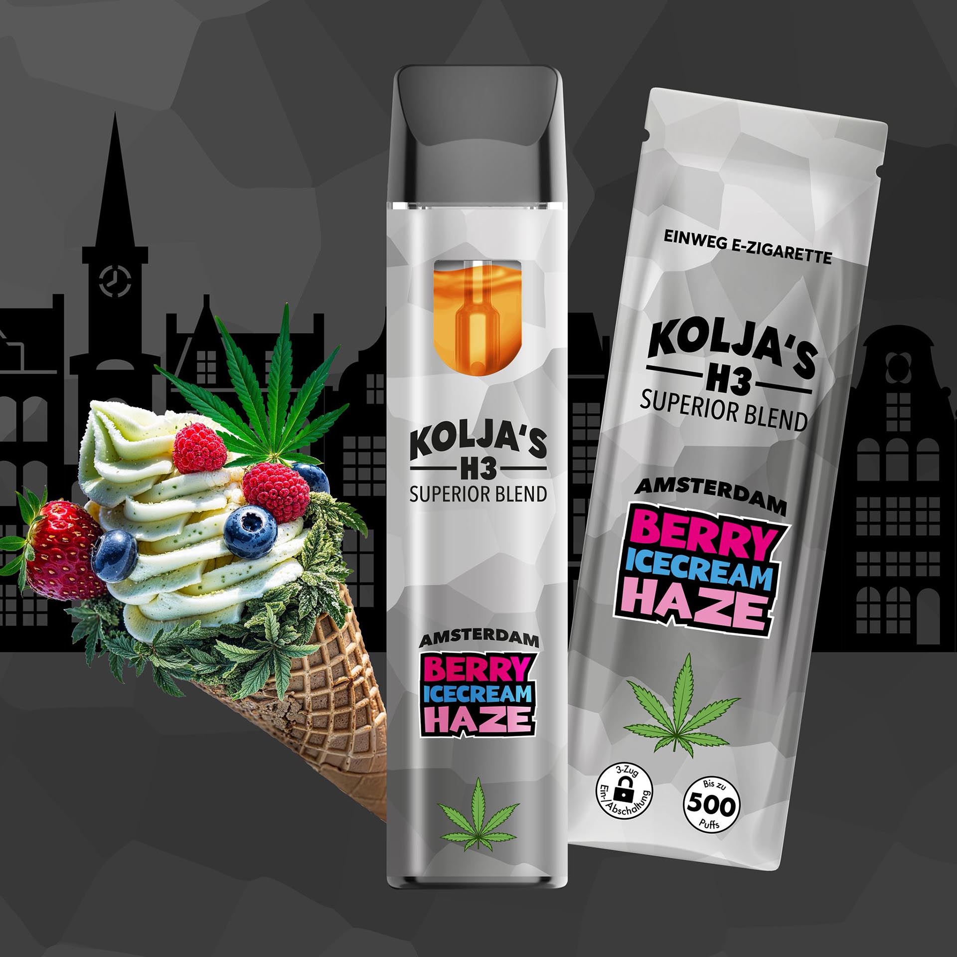 Kolja Berry Ice Cream Haze H3 Superior Vape