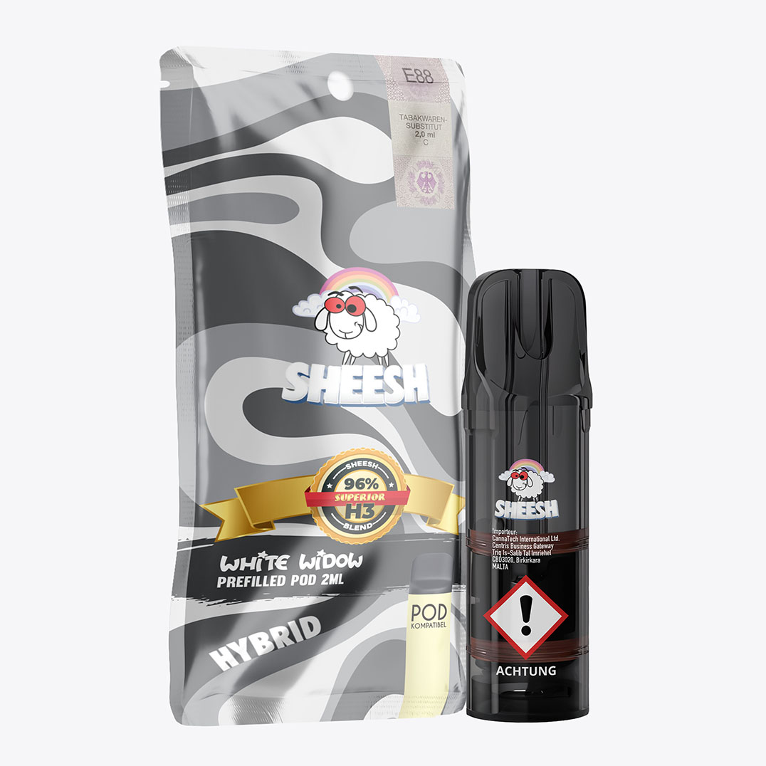 Sheesh 10-OH H3 Superior Blend Pod White Widow