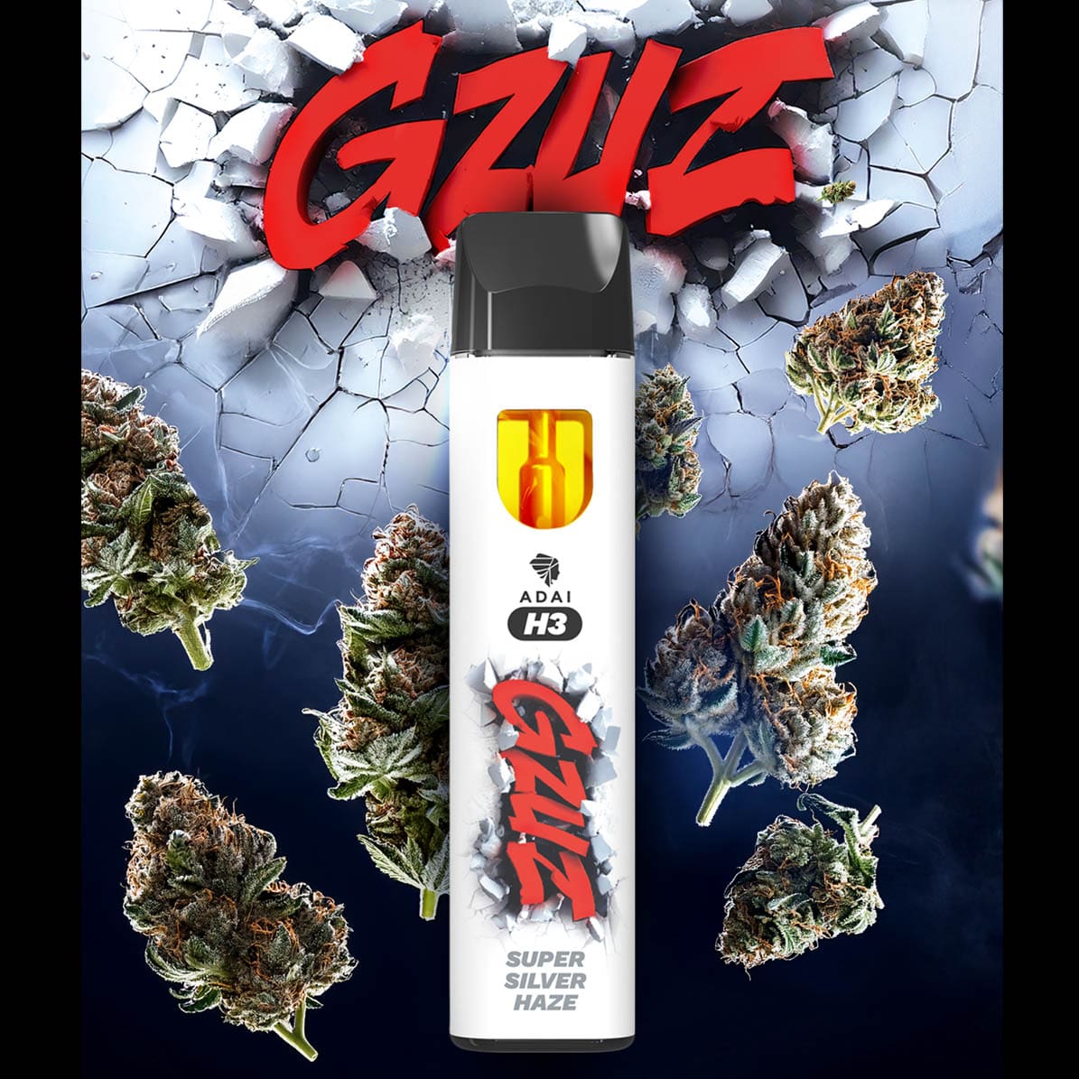 Gzuz H3 Vape Super Silver Haze Gzuz H3 Vape Super Silver Haze