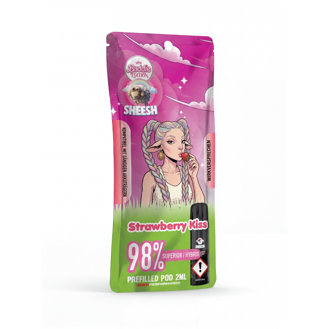 Sheesh Signature Superior Pod Strawberry Kiss 2ml Sheesh Signature Superior Pod Strawberry Kiss 2ml