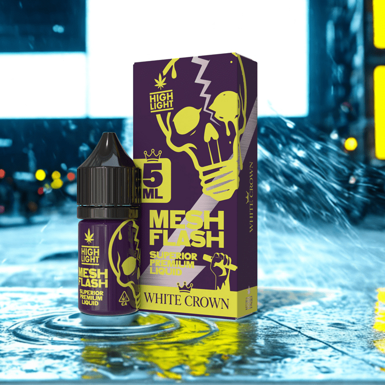 Mesh Flash Superior Blend Liquid White Crown 5ml