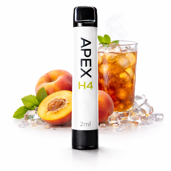 Apex H4 Superior Blend Vape Peach Ice Tea 2ml