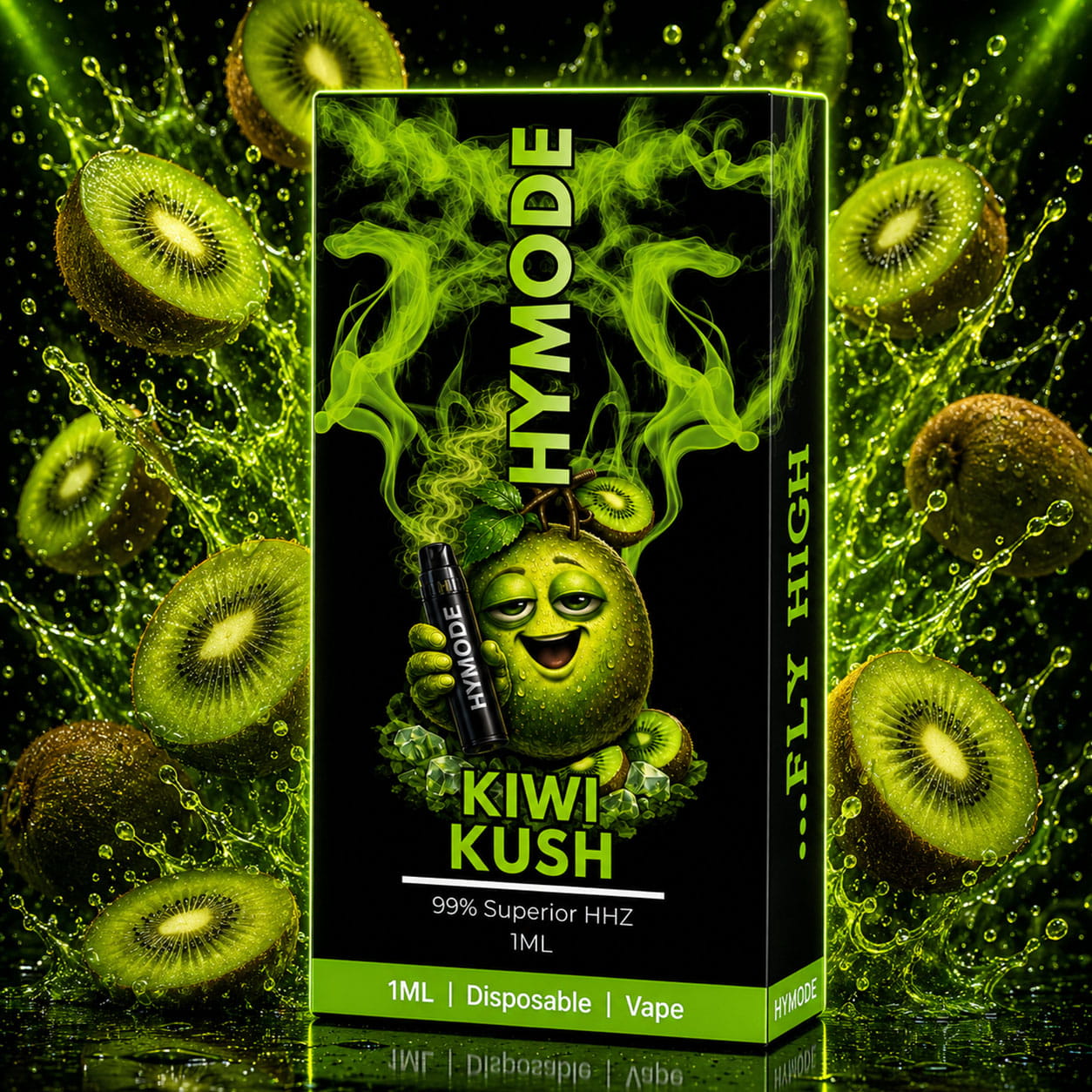 Hymode Kiwi Kush HHZ Vape 1ml