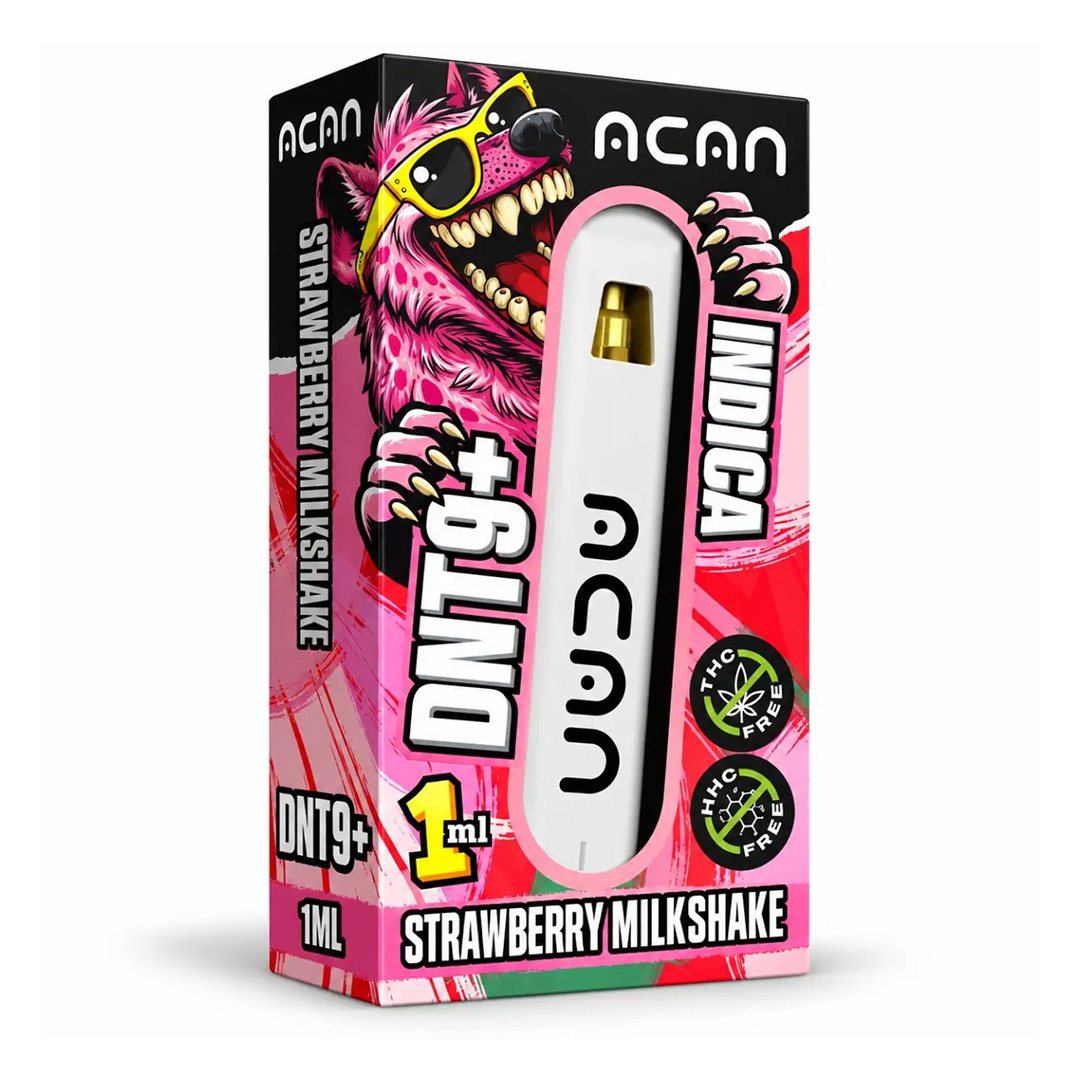 Acan DNT-9+ Vape Strawberry Milkshake 1ml
