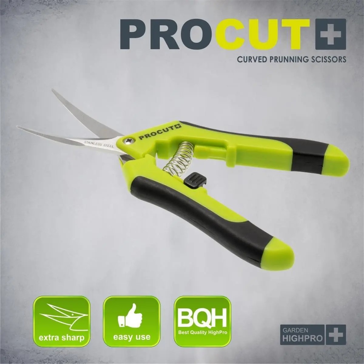 Garden Highpro Pro Cut Ernteschere gebogene Klingen
