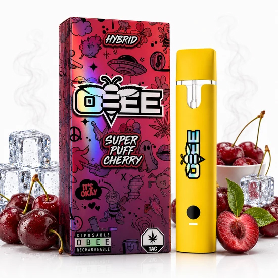 OBEE TAC Vape Super Puff Cherry 1ml