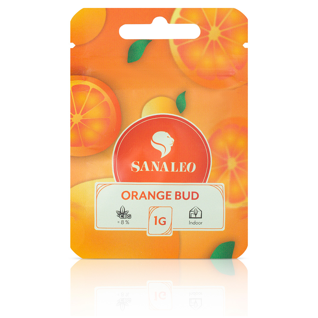 Sanaleo CBD Blüte Orange Bud 1g Sanaleo CBD Blüte Orange Bud 1g