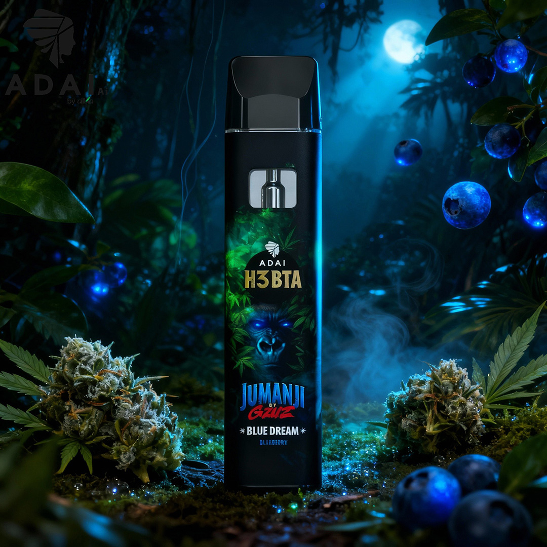 Jumanji by GZUZ H3BTA Vape Blue Dream 1ml